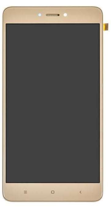 

Дисплей для Xiaomi Redmi Note 4X Snapdragon 625 с сенсором (тачскрином) золотой и с рамкой белого цвета