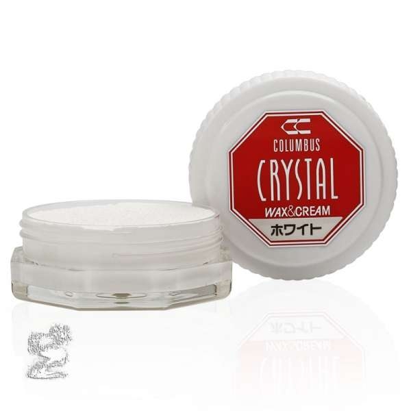 

Воск для обуви белый 150 Columbus Crystal Wax&Cream, 35 ml
