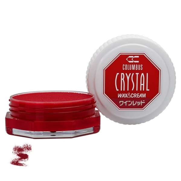 

Воск для обуви красный 372 Columbus Crystal Wax&Cream, 35 ml