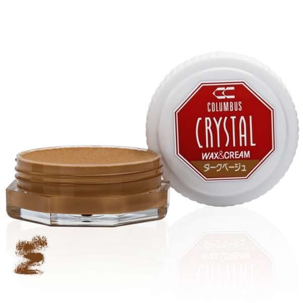 

Воск для обуви темно бежевый 709 Columbus Crystal Wax&Cream, 35 ml