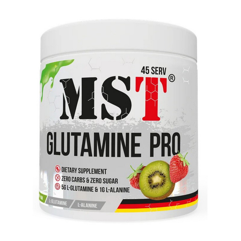 

Аминокислота Л-Глютамин Про зеро МСТ / MST Glutamine Pro zero (315 g, strawberry-kiwi)