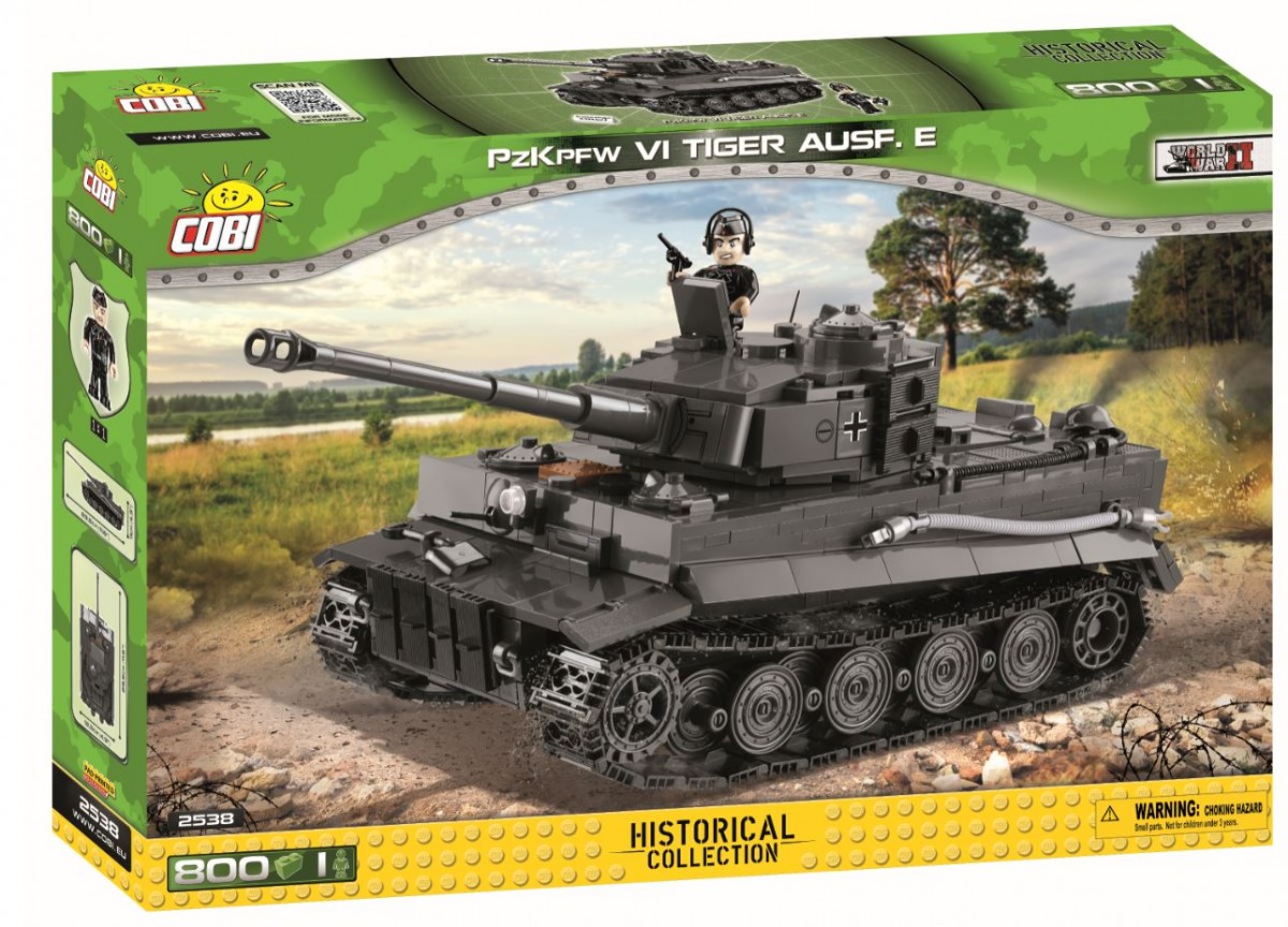 

Конструктор Cobi Historical Collection WWII Танк VI Tiger 800 эл. (2538)