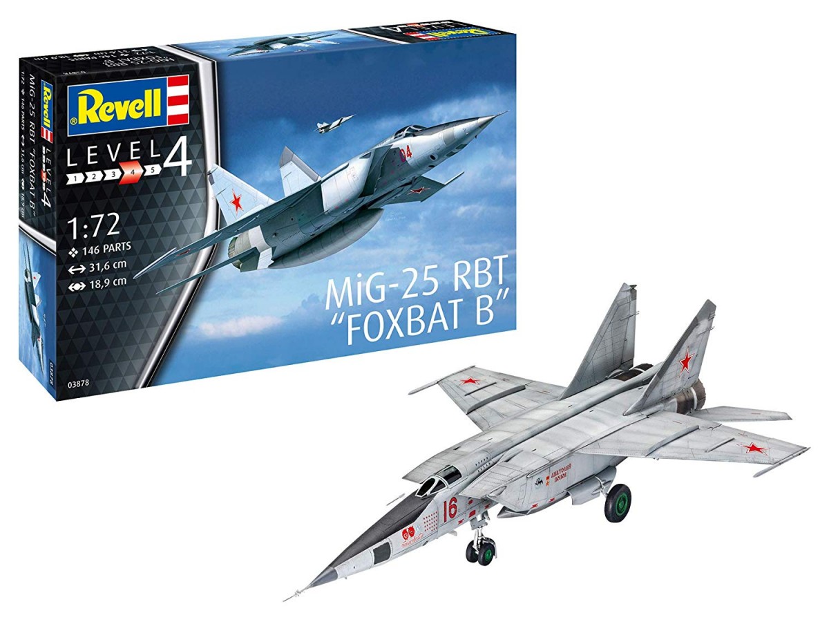 

Сборная модель REVELL MIG-25 RBT 1:72 (03878)