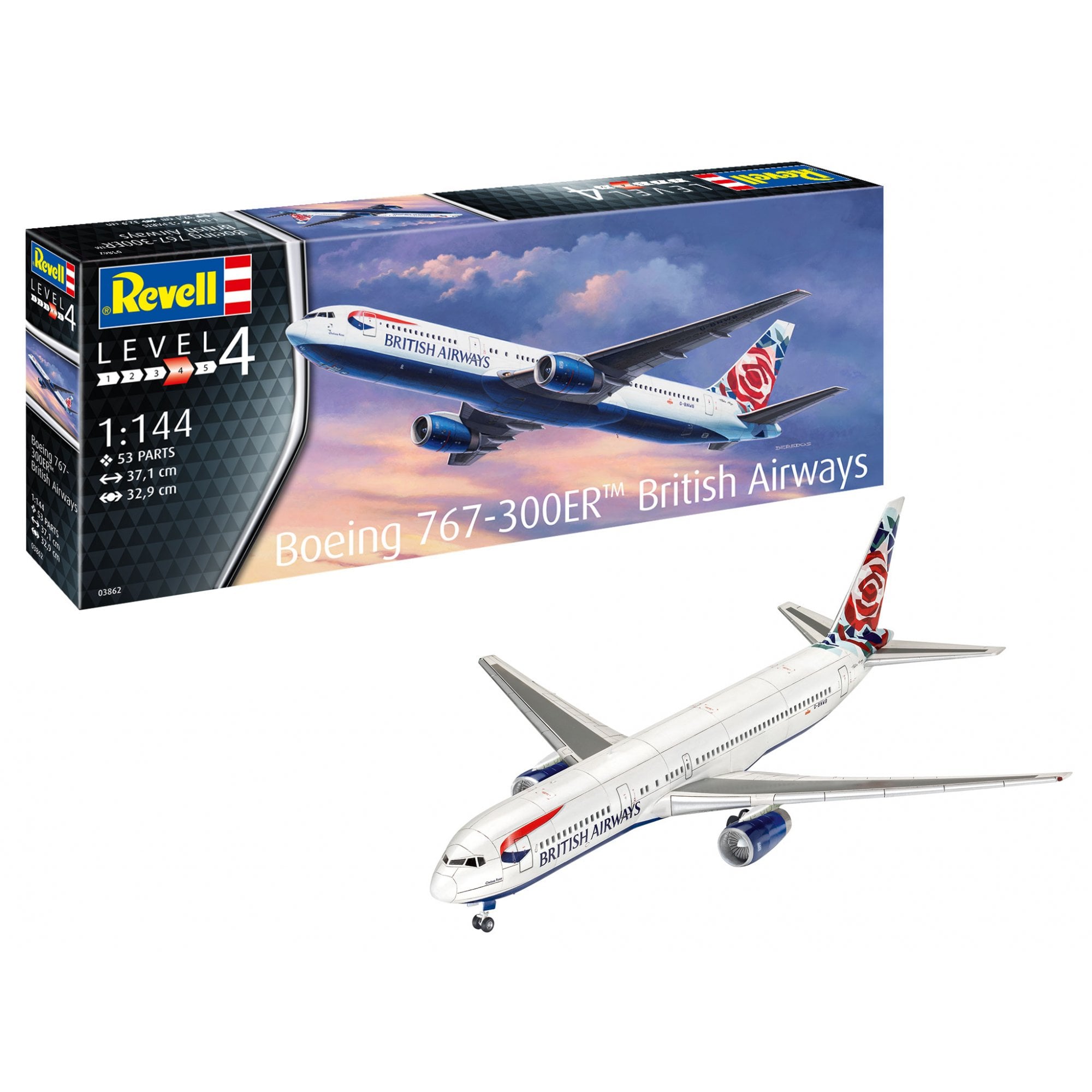 

Сборная модель Revell Boeing 767-300ER British Airways Chelsea Rose (03862)