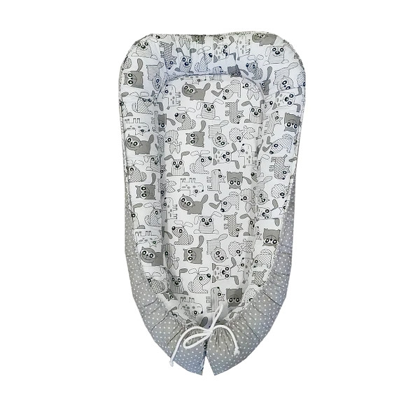 

Кокон-гнездышко для новорожденных, позиционер в детскую кроватку