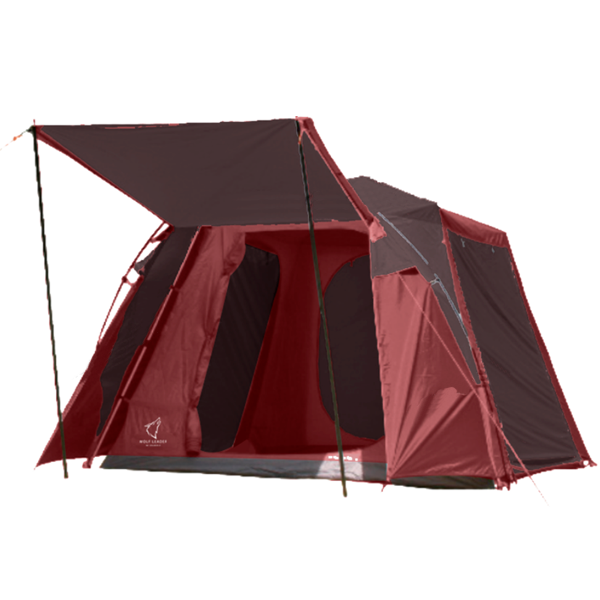 

Палатка 4-х местная Wolf Leader P009 Красная