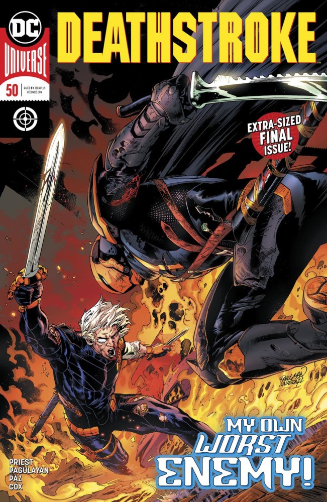 

Deathstroke Vol 4 #50 Cover A Regular Carlo Pagulayan & Jason Paz Cover