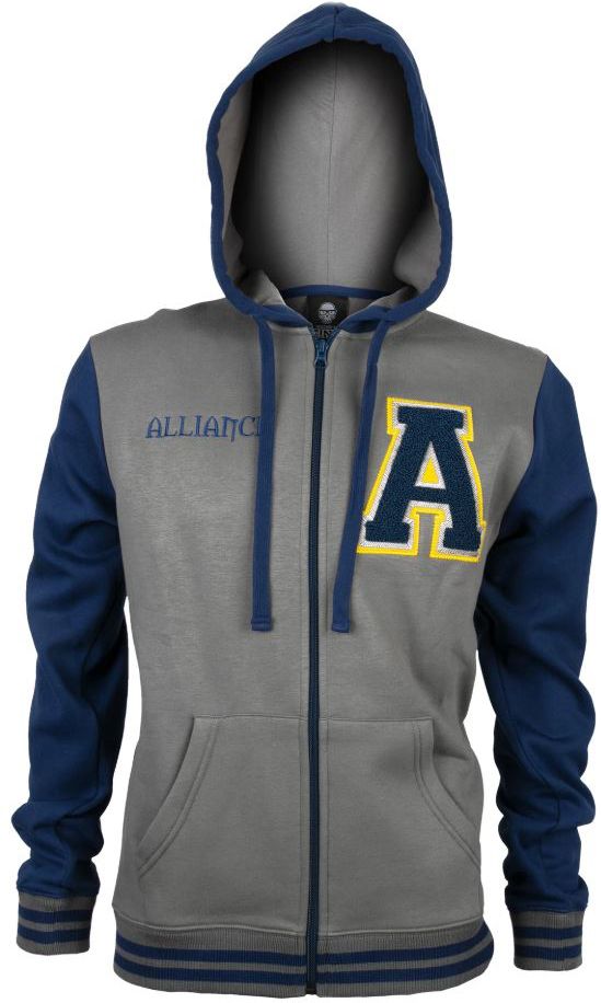 

Толстовка JINX World of Warcraft Hoodie - Alliance Varsity Dark Grey/Navy, M