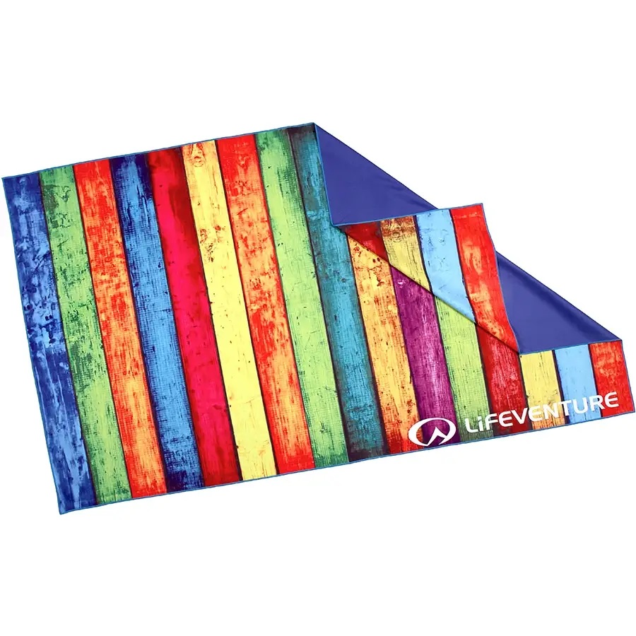 

Полотенце Lifeventure Soft Fibre Printed 150 x 90 см Striped Planks Giant 63580