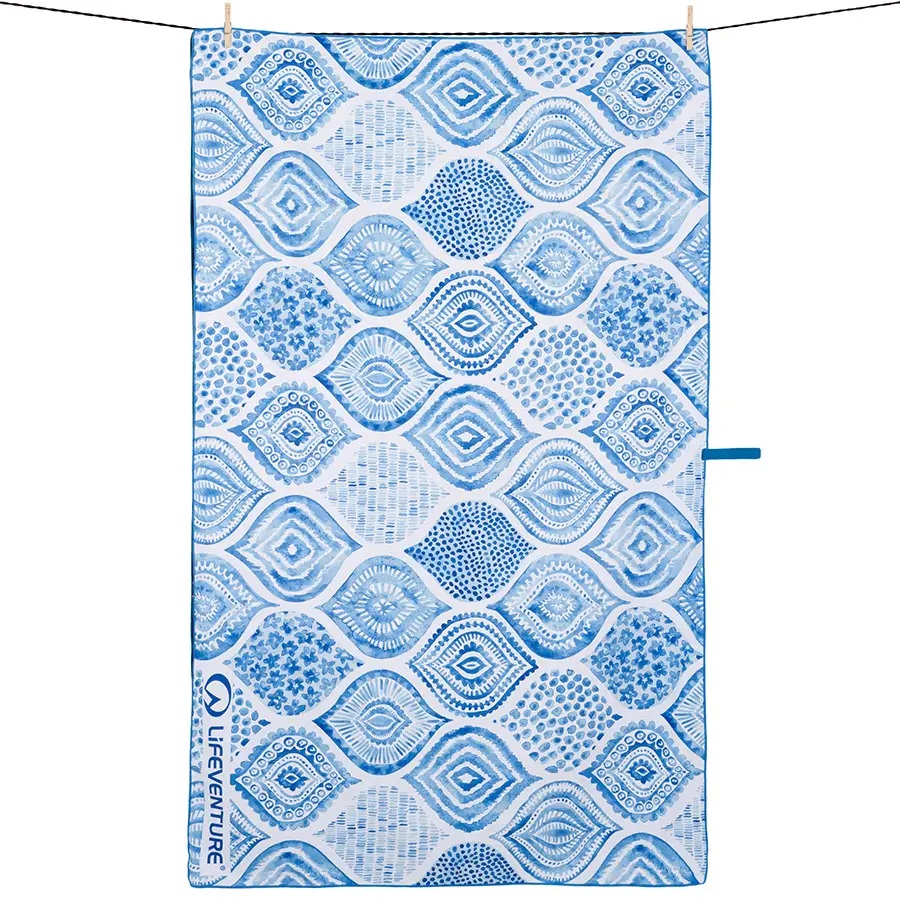 

Полотенце Lifeventure Soft Fibre Printed 150 x 90 см Santorini Giant 63607