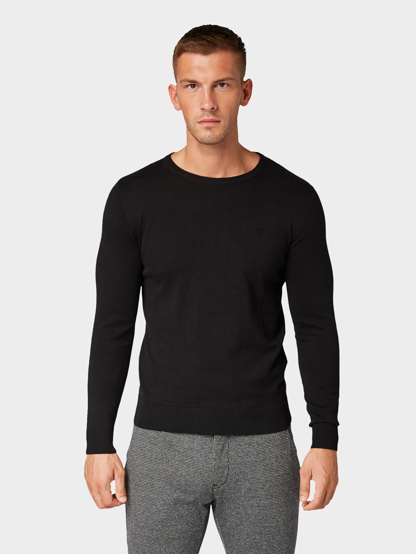 

ДЖЕМПЕР Tom Tailor 1012819 29999  Чёрный, ДЖЕМПЕР Tom Tailor 1012819 29999 L Чёрный