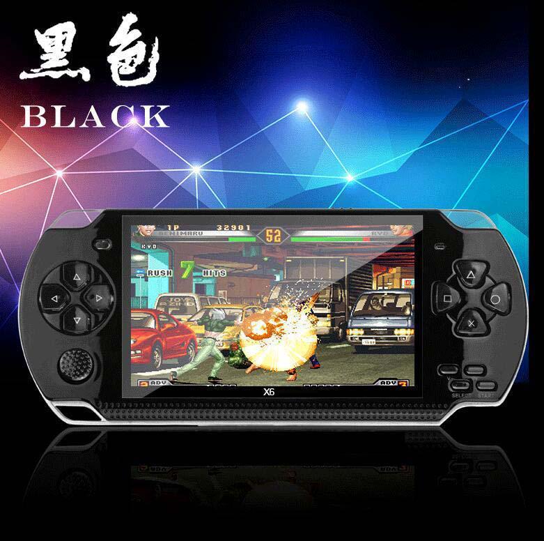 

Портативная игровая приставка консоль Psp Х6 экран 4,3" с камерой