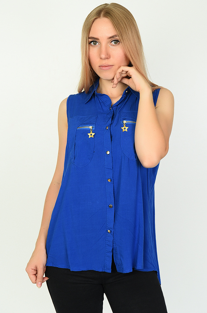 

Блуза ААА 1054 XL Синий