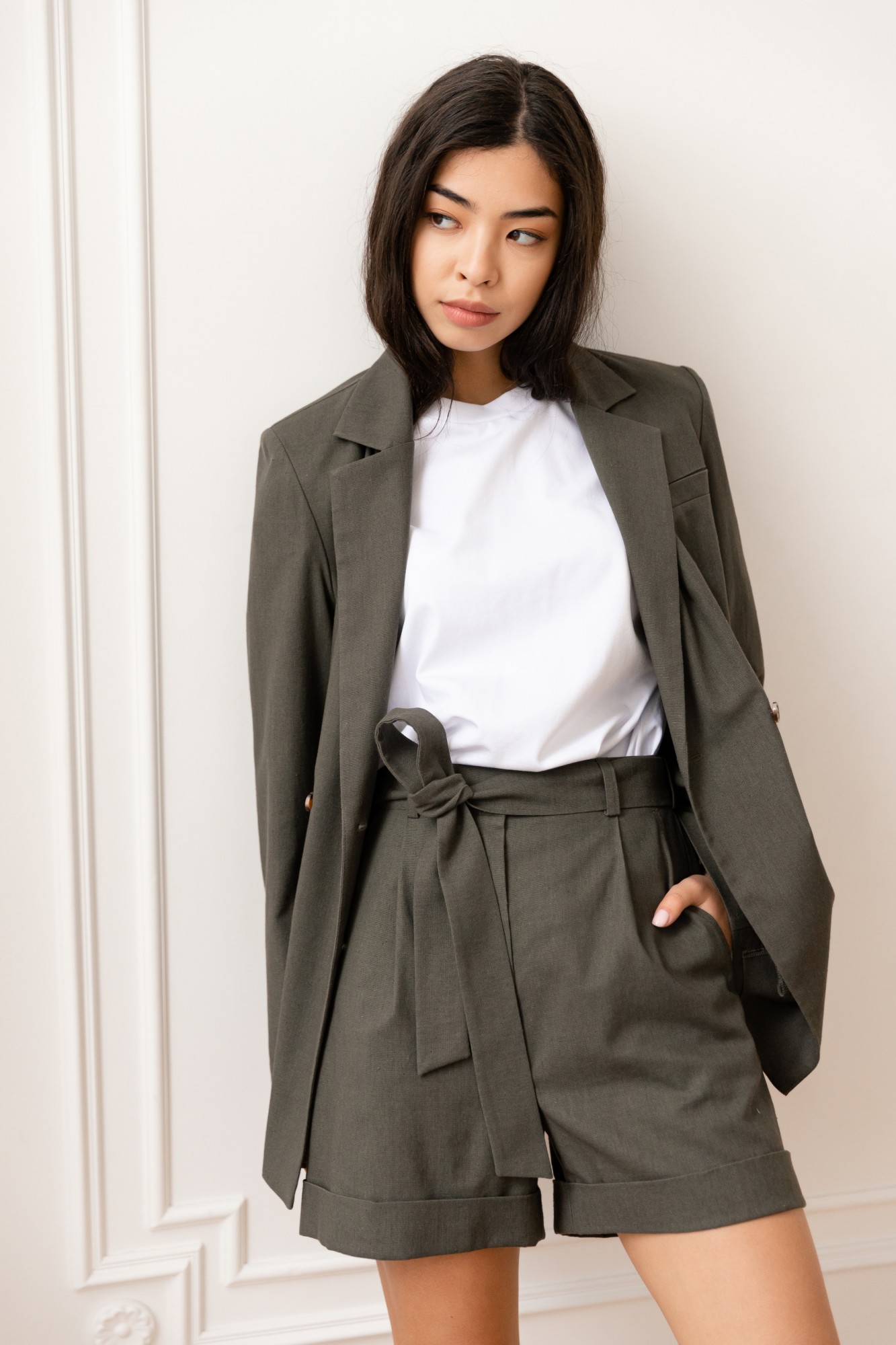 

Женский костюм ORIGA Керри  темно-зеленый, Женский костюм ORIGA Керри 42 темно-зеленый