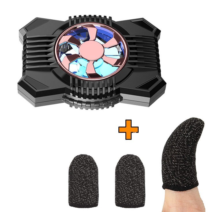 

Кулер-вентилятор Marpiel P12 400 mAh (охладитель для смартфона) + напальчники