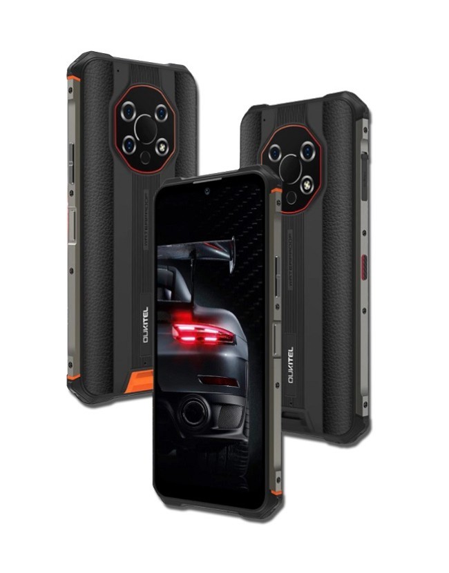 

Защищенный смартфон OUKITEL WP13 8/128GB Black-Orange
