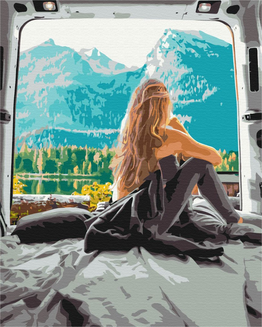 

Картина по номерам - Горное утро BrushMe 40*50см. (BS52321)