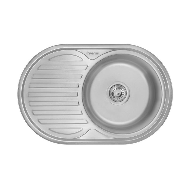 

Кухонная мойка Imperial 7750 0,6 Micro Decor из нержавеющей стали (9059)