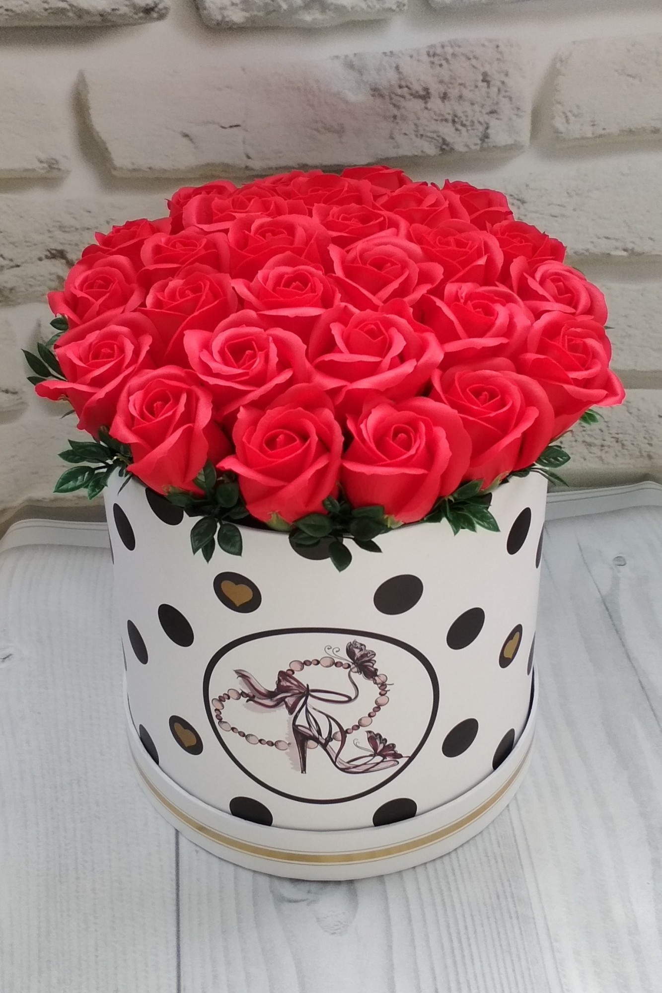 

Букет из мыла "Flowers for you" 27 роз. Красный