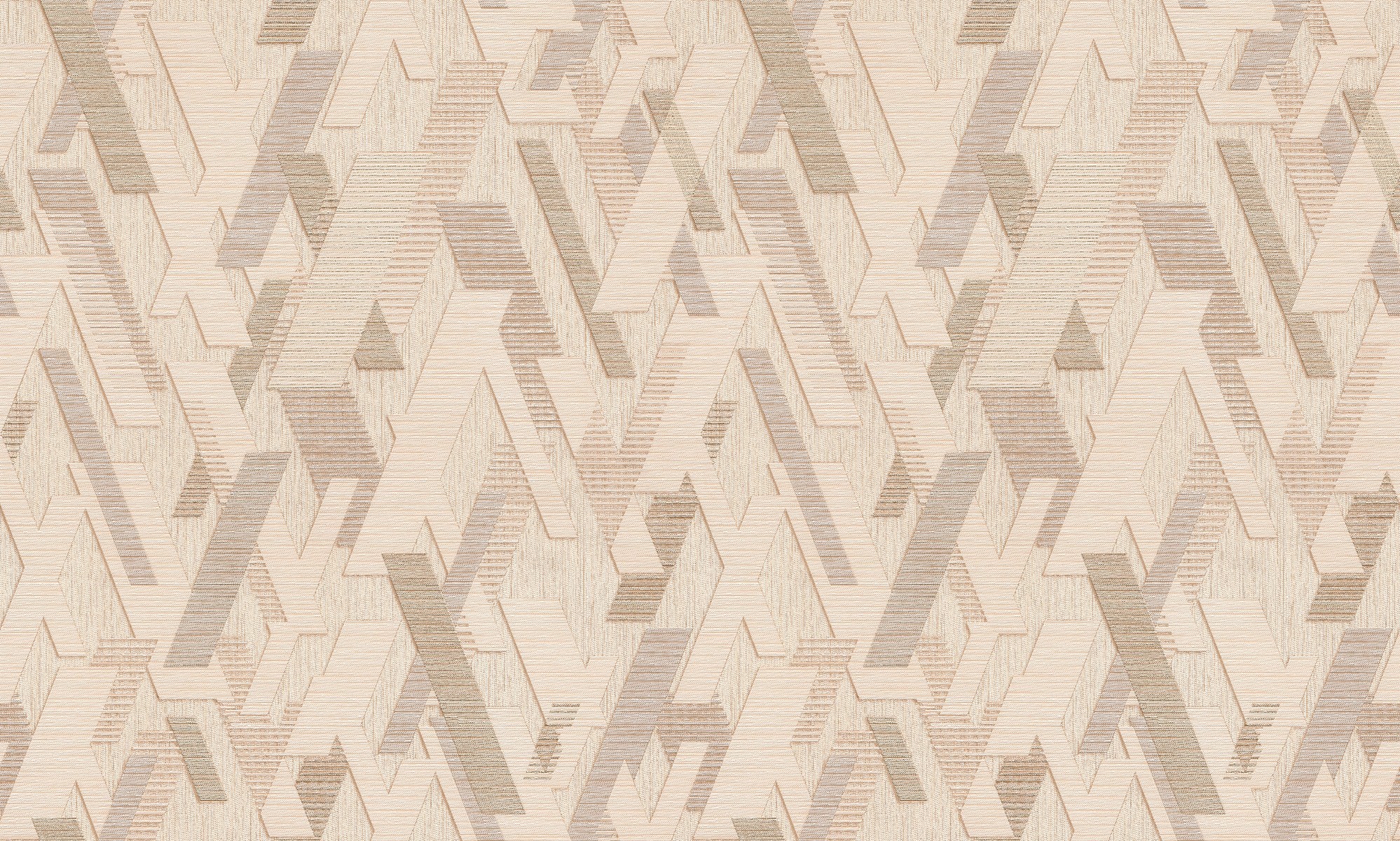 

Обои виниловые на флизелиновой основе LS Мартин бежевые ДХН-1255/4 (1.06х10.05 м)