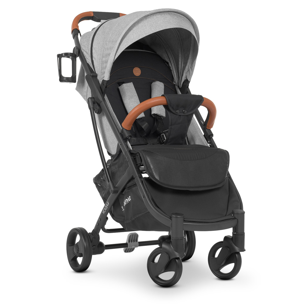 

Коляска детская El Camino YOGA II v.2 Denim Medium Gray M 3910 серый