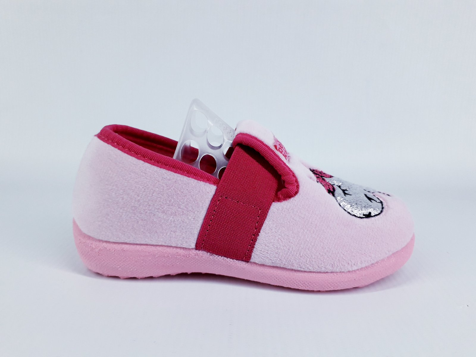 

Комнатные тапочки Bella kids B728 30(р) 19см розовый с малиновым