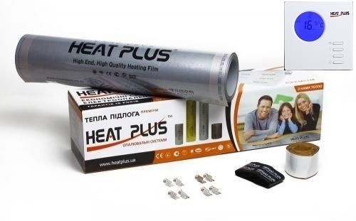 

Комплект теплого пола и термостат HEAT PLUS PREMIUM HPP004Т