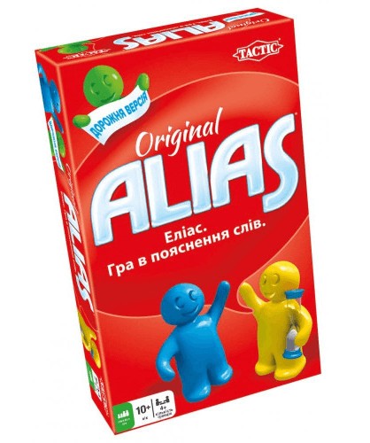 

Настольная игра Alias Tactic версия Скажи иначе украинская версия