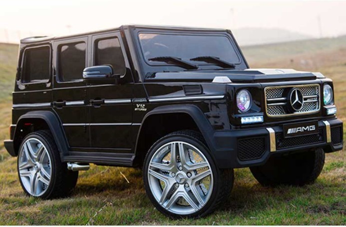 

Детский электромобиль Mercedes Benz G65 AMG Гелендваген мотор 4 х 35W черный Bambi