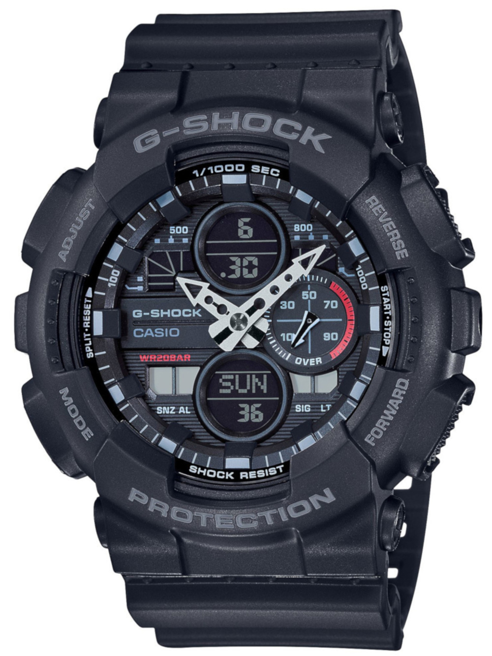 

Часы Casio GA-140-1A1ER G-Shock 51mm 20ATM