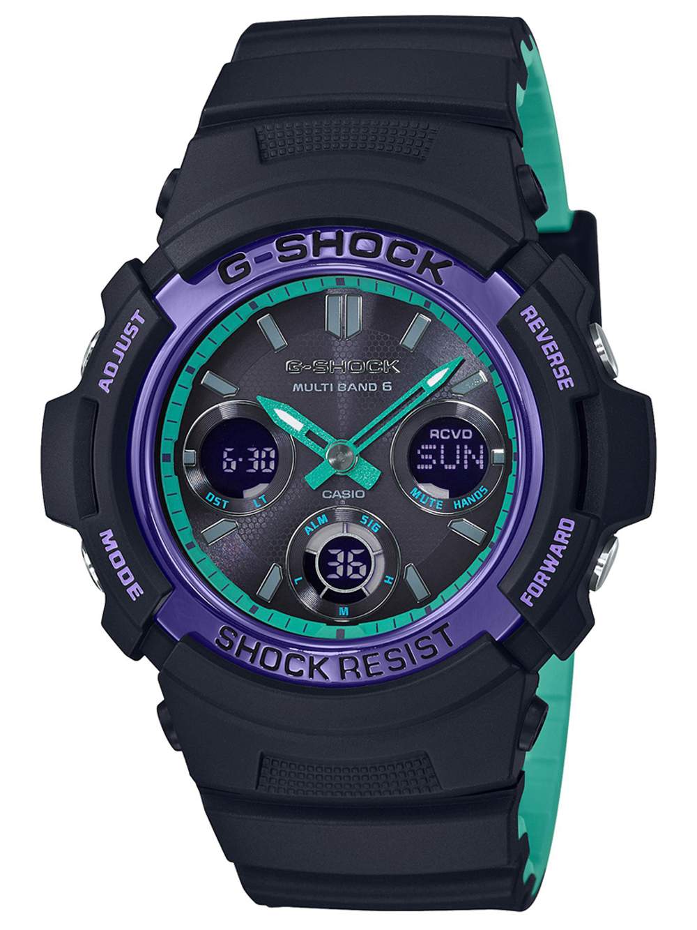 

Часы Casio AWG-M100SBL-1AER G-Shock 46mm 20ATM