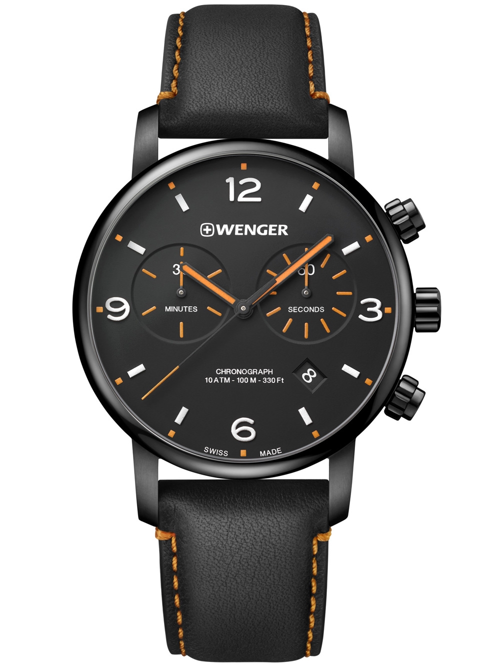 

Часы Wenger 01.1743.114 Urban Metropolitan Chronograph 44mm 10ATM