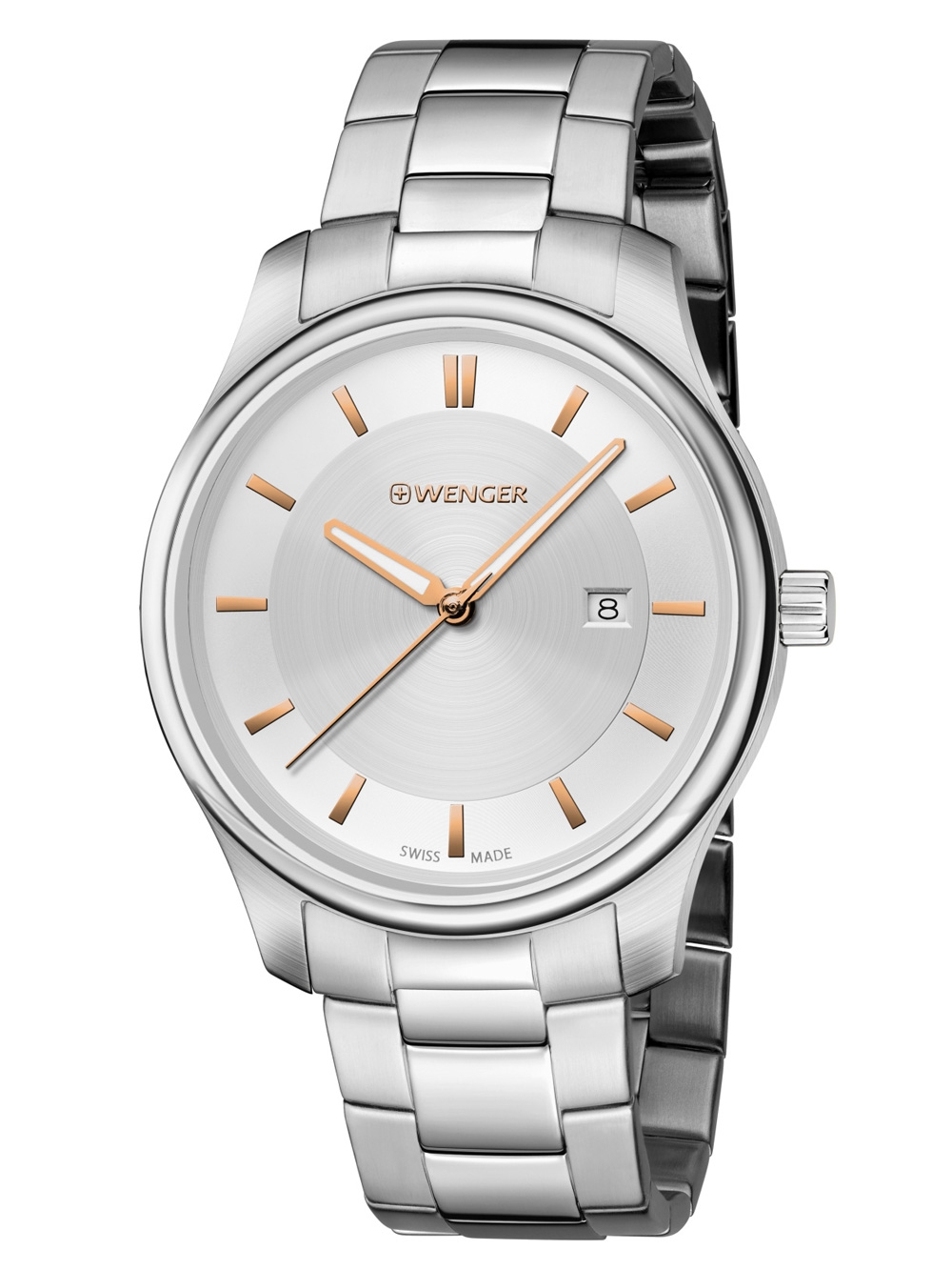 

Часы Wenger 01.1421.105 City Classic Damen 34mm 3ATM