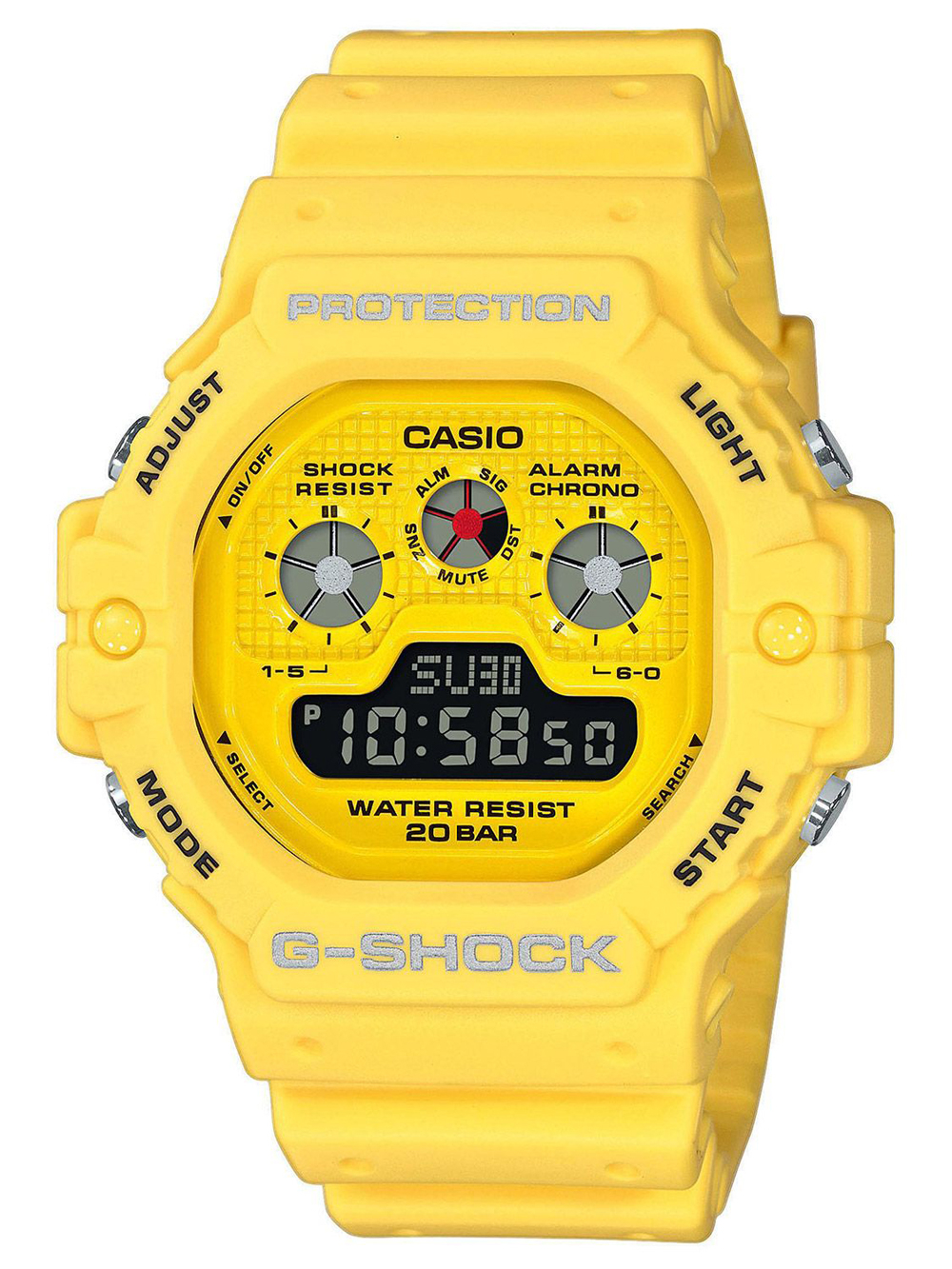 

Часы Casio DW-5900RS-1ER G-Shock 47mm 20ATM