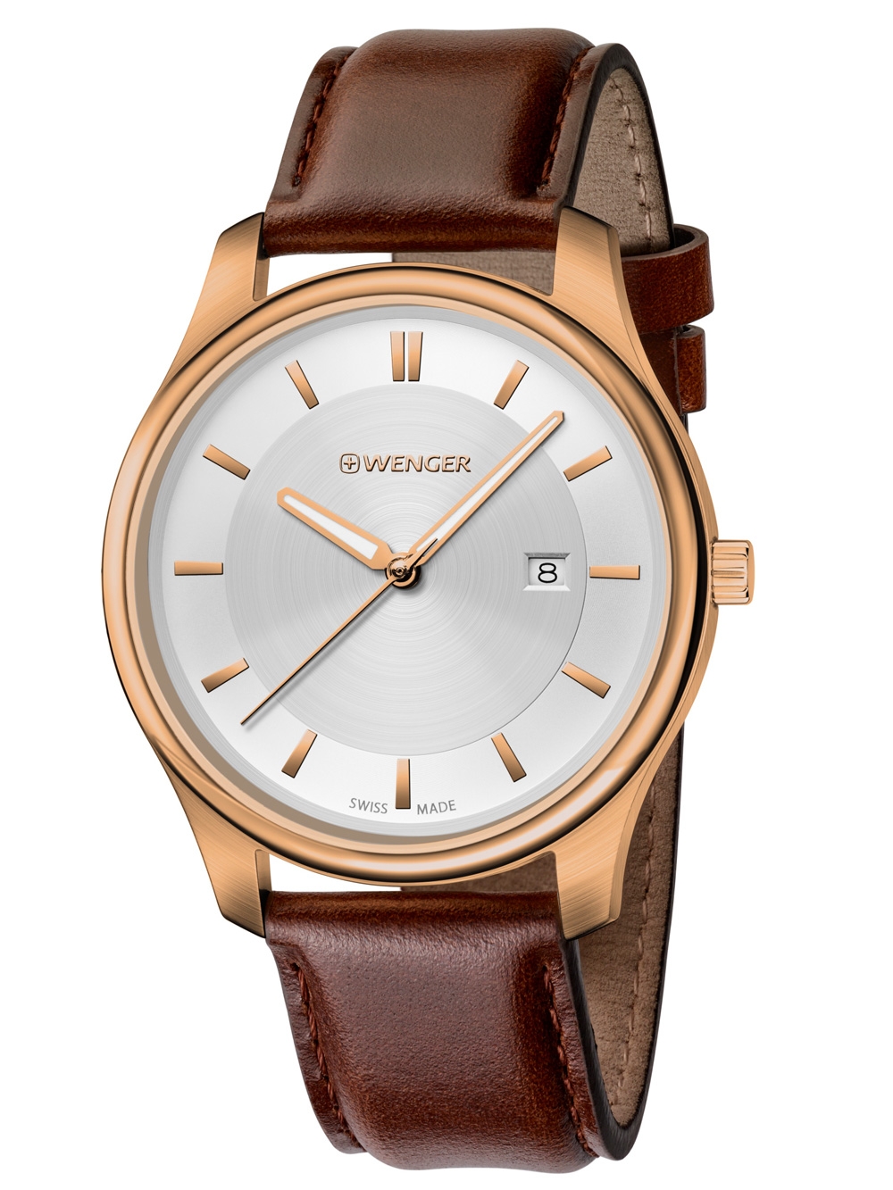 

Часы Wenger 01.1441.107 City Active Herren 43mm 3ATM