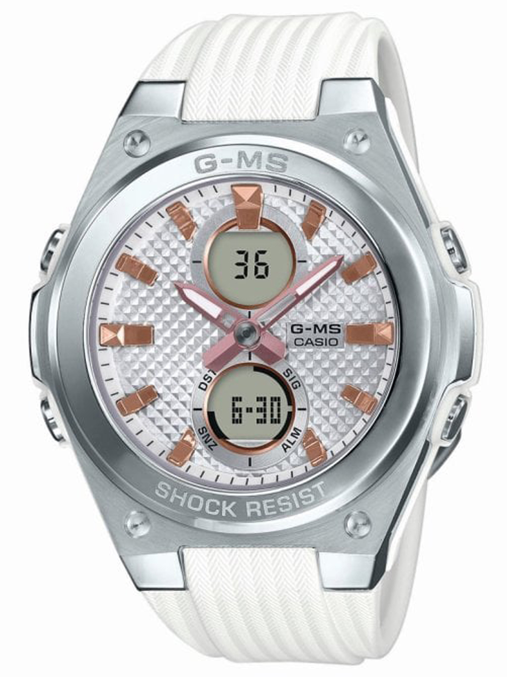 

Часы Casio MSG-C100-7AER Baby-G Damen 40mm 10ATM