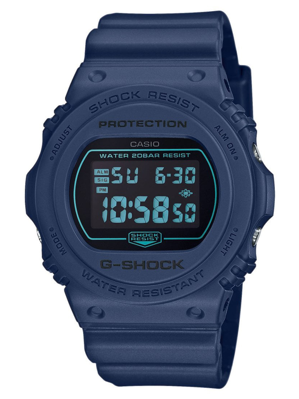 

Часы Casio DW-5700BBM-2ER G-Shock 43mm 20ATM