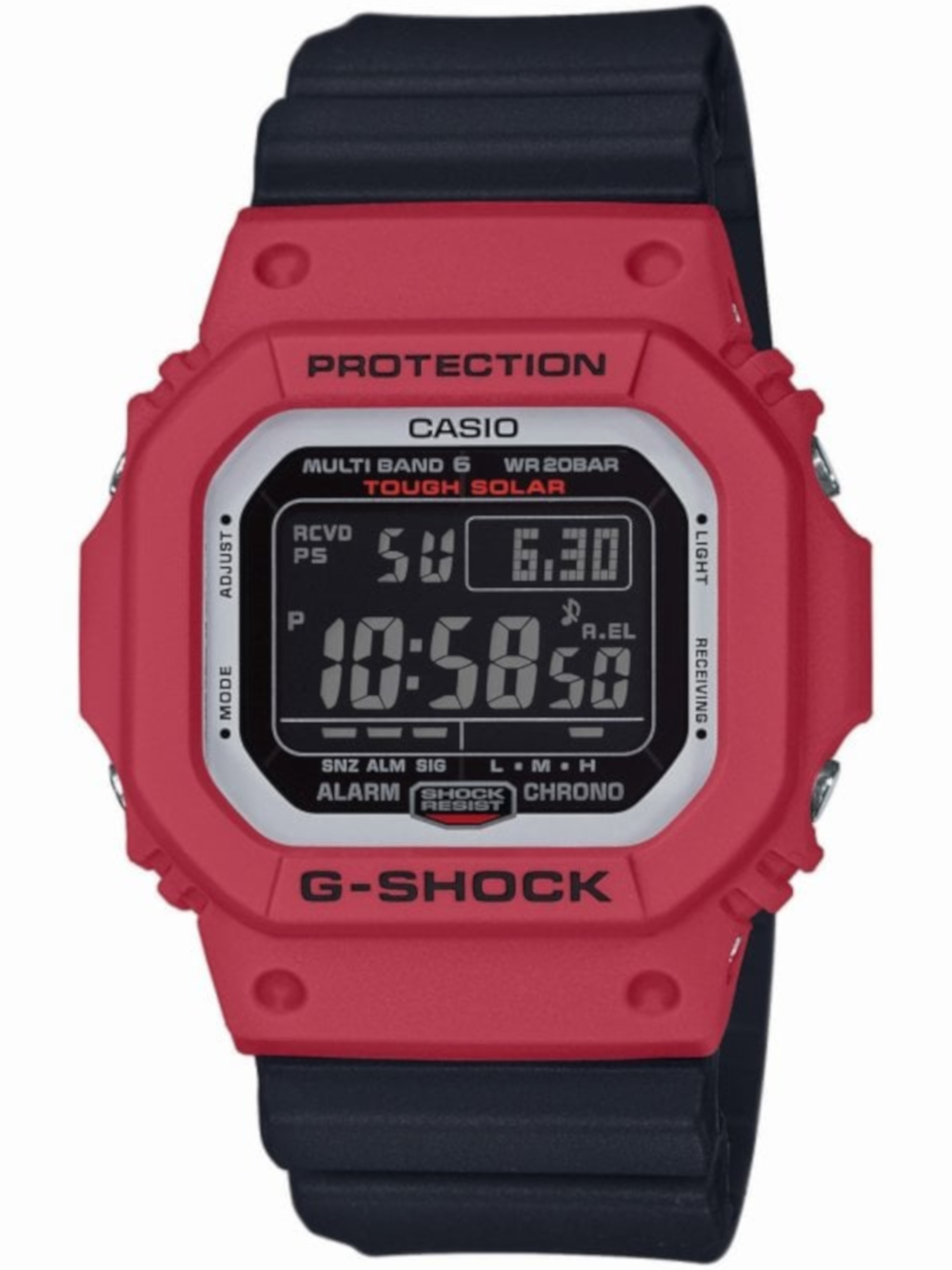 

Часы Casio GW-M5610RB-4ER G-Shock 43mm 20ATM