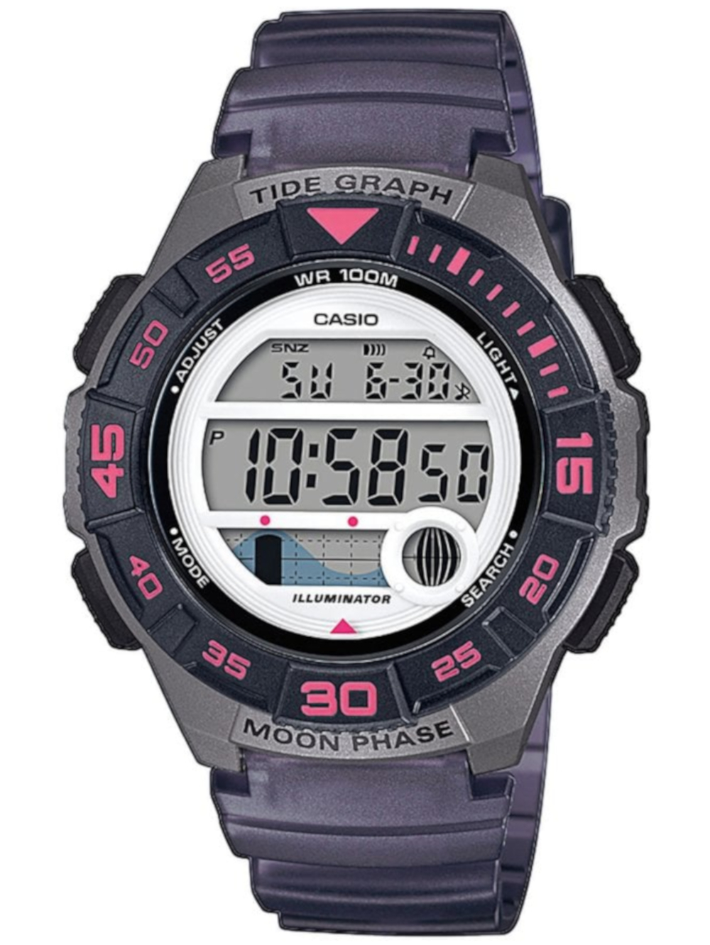 

Часы Casio LWS-1100H-8AVEF Collection Damen 38mm 10ATM