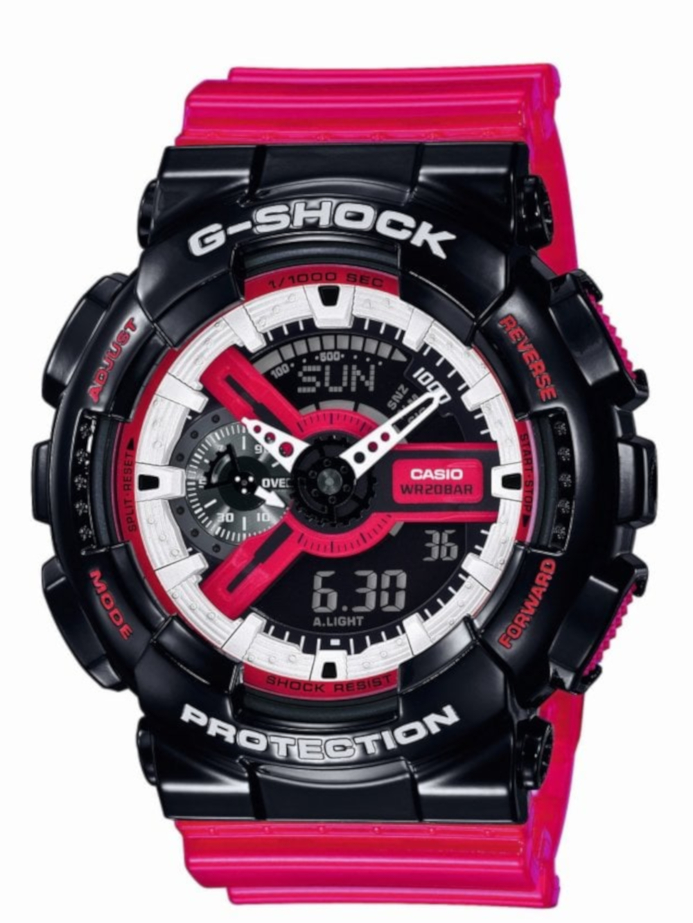 

Часы Casio GA-110RB-1AER G-Shock 51mm 20ATM