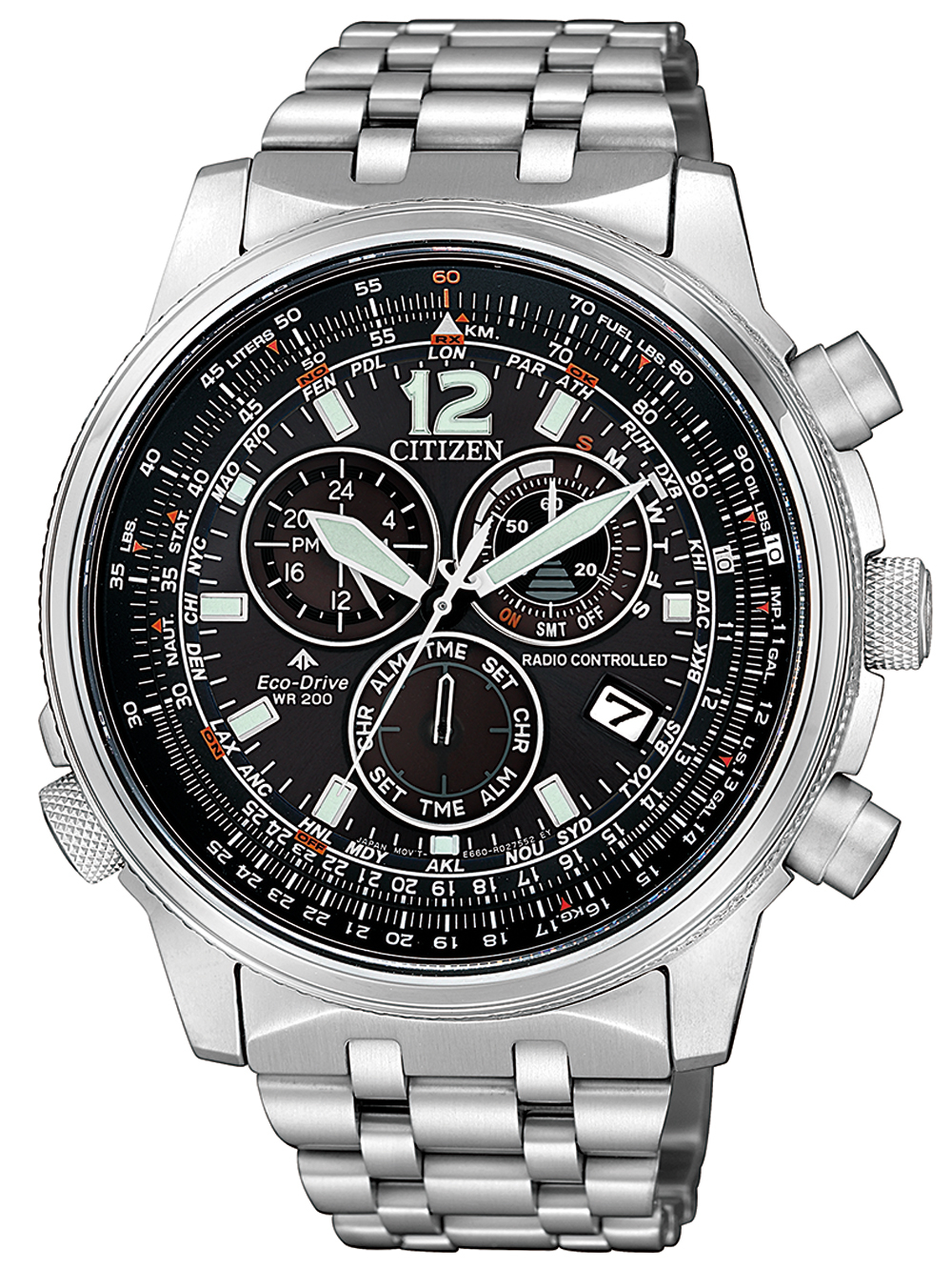 

Часы Citizen CB5850-80E Promaster Sky Chronograph 43mm 20ATM