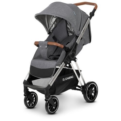 

Коляска детская El Camino GALLANT Graphite прогулочная (серая)