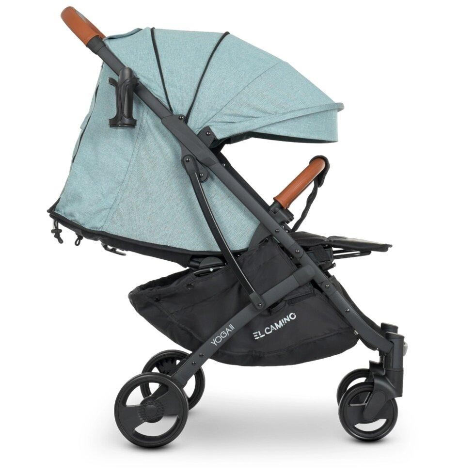 

Коляска детская El Camino YOGA II v.2 Denim Ash Blue голубой