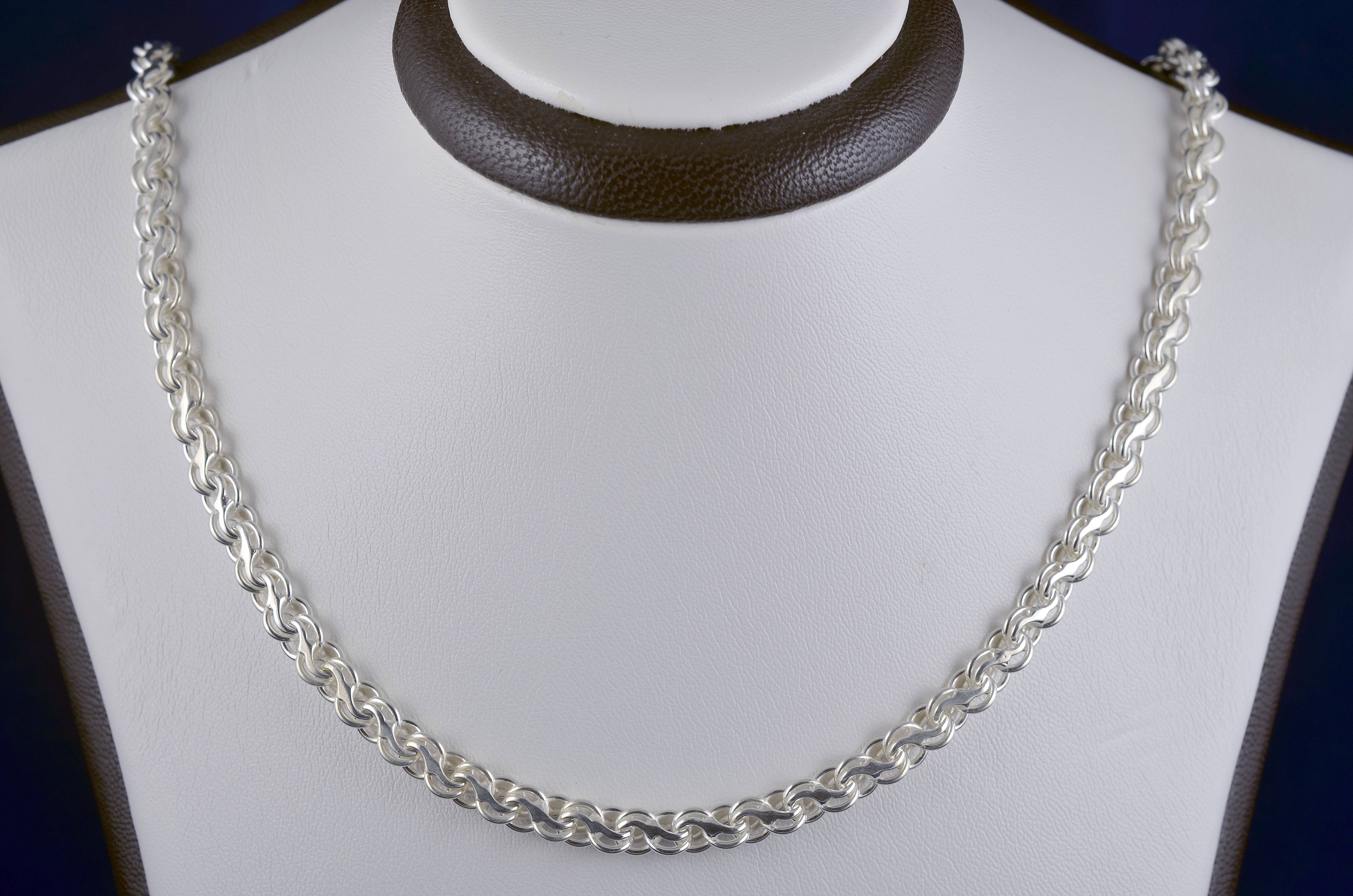 

Серебряная цепочка Meridian 925 пробы бисмарк "Ручеек" 45 размер (5005/12450)
