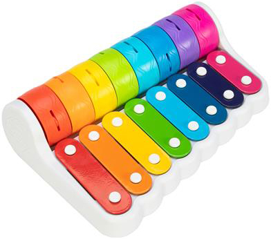 

Ксилофон и звоночки Fat Brain Toys Rock N' Roller Piano (F281ML) (811802026279)