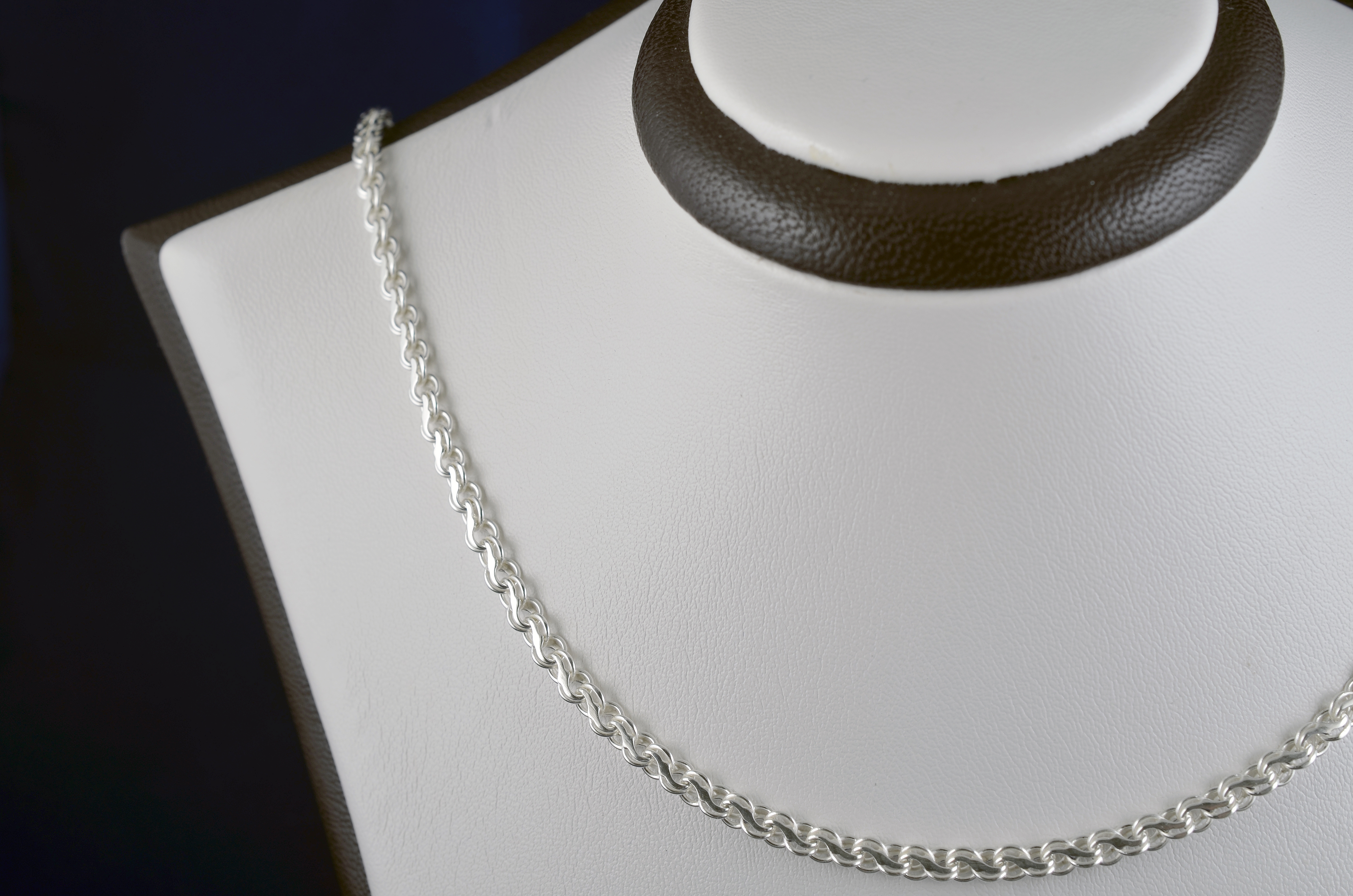 

Серебряная цепочка Meridian 925 пробы бисмарк "Ручеек" 50 размер (5005/11500)