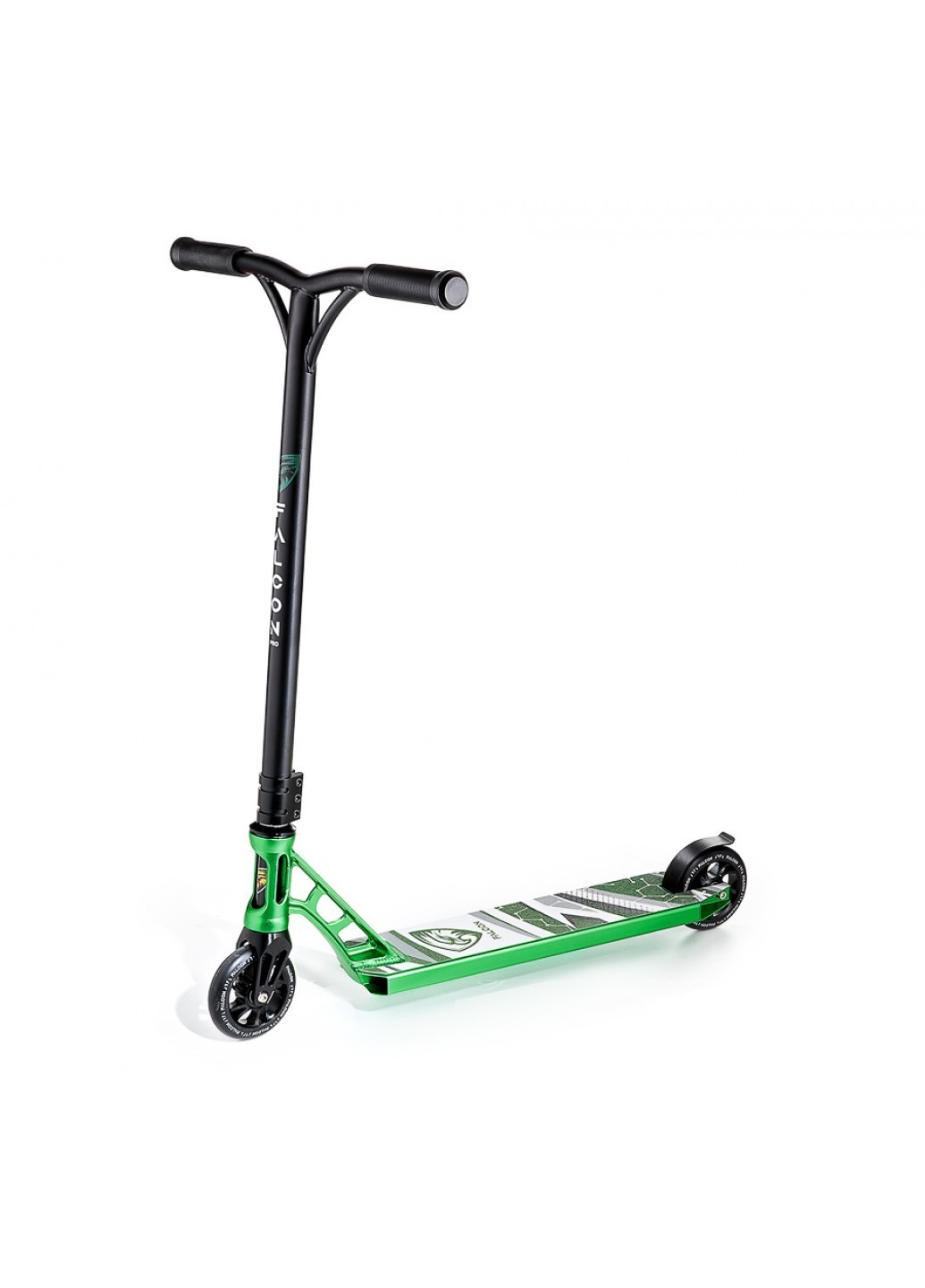 

Трюковой самокат Pro Black/Green