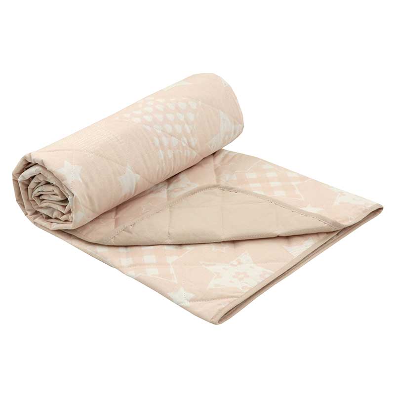 

Одеяло 172*205 хлопок Stars Beige, РУНО, лето-осень***, с чехлом