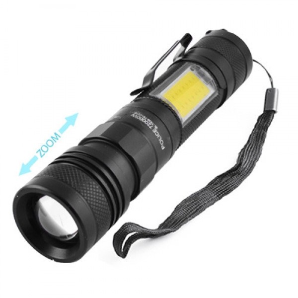 

Фонарь аккумуляторный Police BL-T639-T6+COB