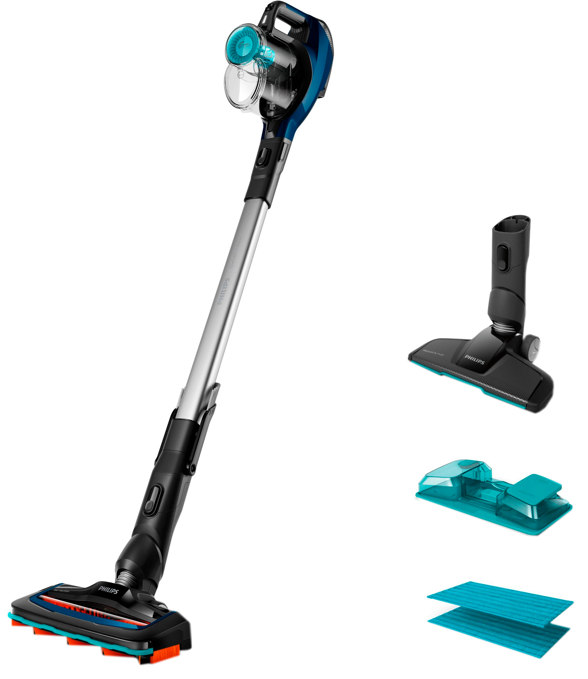

Аккумуляторный пылесос Philips SpeedPro Aqua FC6718/01